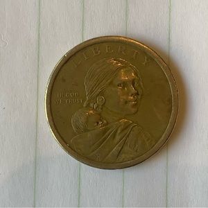 Sacagawea Dollar Coin Haudenosaunee Great Low of Peace No Year Date On Face